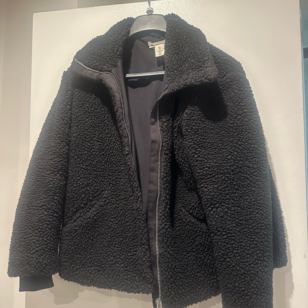 H&M Grey Sherpa Jacket